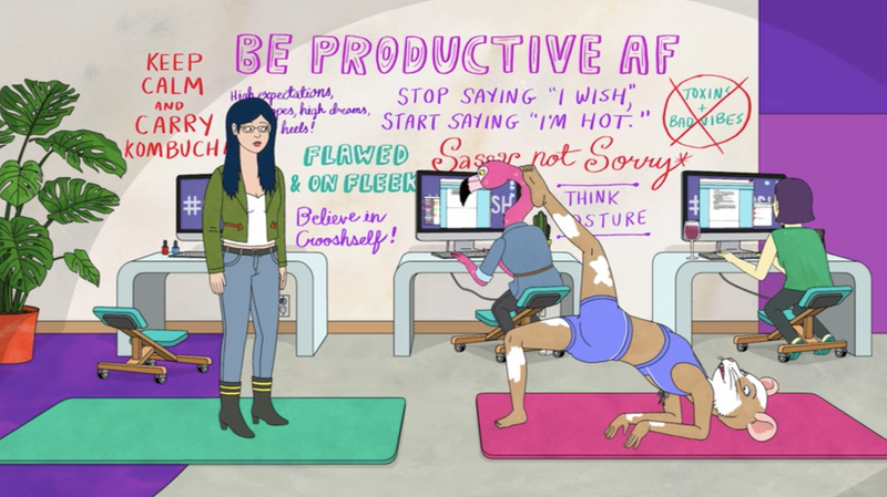 Illustration for article titled There's not one uncomplicated sex life in BoJack Horseman